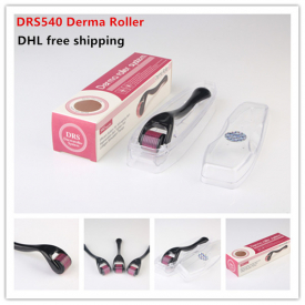 dhl 540 needles microneedle roller dermaroller 0.2-3.0mm skin rejuvenation drs 540 micro needle derma roller skin roller system