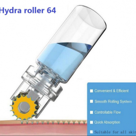 Hydra Roller 64 pins Titanium Microneedle Needle Hydra Derma Roller 64 Gold Tips 0.25mm 0.5mm 1.0mm