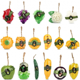 100% natural fruit soap whitening plumeria mango handmade essential oil soap children bath soap dhl shiipping