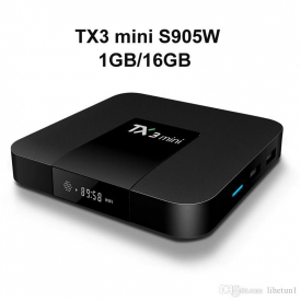 20PCS Original TX3 MINI 1GB 16GB Android 7.1 TV Box Amlogic S905W Krypton VS T95X TX3 TX5 MXQ PRO