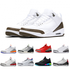 With Box Mocha Knicks Rivals Men Basketball Shoes Chlorophyll Varsity Red Tinker white cement Katrina Outdoor Trainers Sports sneakers 8-13