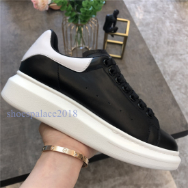 mens womens sports shoes platform sneaker flat casual shoes lady black pink gold running tennis comfort 35-43