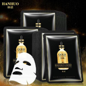 Face masks facial skin care maschera 24K Gold Essence Water-replenishing Bright Foil Moisturizing mask