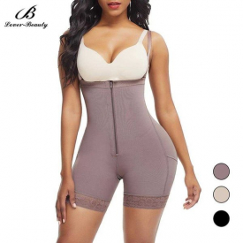 Lover Beauty Plus Size Shapewear Butt lifter Bodysuits Waist Trainer Corset Tummy Control Panties Women Postpartum Body Girdle T200824