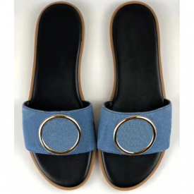 Classics sandals slippers slides Floral brocade Gear bottoms Flip Flops men women striped Beach causal slipper home011 06