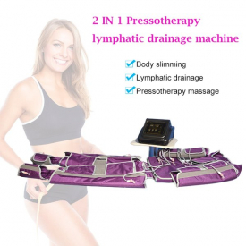 2 in 1 far infrared presso therapy equipment pressotherapy lymphatic drainage machine