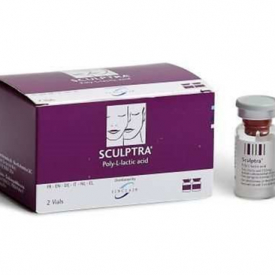 Sculptra 2 vials Effectively Rejuvenate butt and facial lift