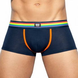 ES Collection Rainbow Viscose Trunks – Navy XXL