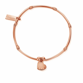 ChloBo RBMNSR1074 Women's Mini Noodle Sparkle Rice Love Heart Bra