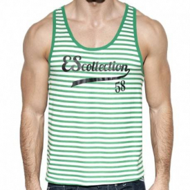 ES Collection Retro Sailor Tank Top – Green XL