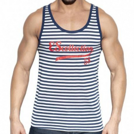 ES Collection Retro Sailor Tank Top – Navy S