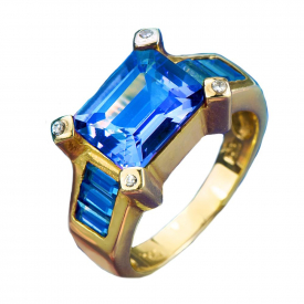 Cleopatra Topaz Ring