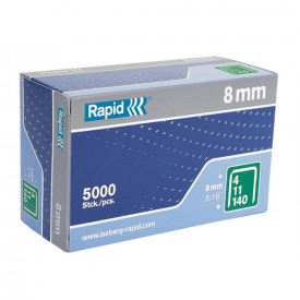 Rapid 1408 8mm Galvanised Staples Box of 5000