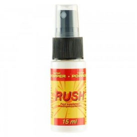 Rush Herbal Popper – Tongue Spray for Masculinity – Pleasantly Stimulating Flavour – Aspires To Awaken Body & Mind – 15ml for 3ml per Dose