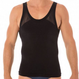 LEO Seamless Control Tank Top – Black XXL