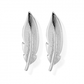 ChloBo SEST728 Women's Cuff Feather Earrings