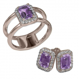 Destiny Amethyst Set