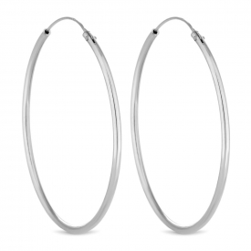 Sterling Silver 925 Hoop Earring
