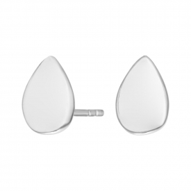 Sterling Silver 925 Polished Mini Pear Stud