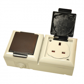 SMJ EP213B Outdoor Socket 13 Amp Twin