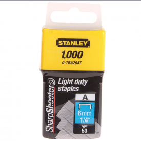 Stanley Light-Duty Staple 6mm 1000 0-TRA204T