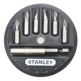 Stanley Insert Bit Set 7 Piece Phillips Slotted Pozidriv 1-68-737