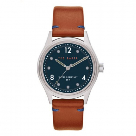 Ted Baker BKPBLF908 Men's Beleeni Tan Strap Wristwatch