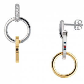 Tommy Hilfiger 2780083 Box Chain Drop Earrings