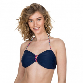 Trespass Womens Aubrey Tie Back Summer Bandeau Bikini Top 12/M – Bust 36′ (91.4cm)
