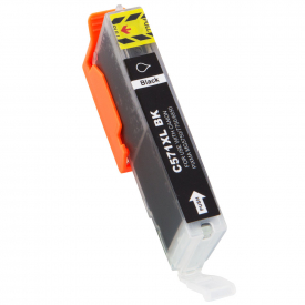 7dayshop Non-OEM CLI-571XL Photo Black Ink Cartridge for Canon 12.2ml