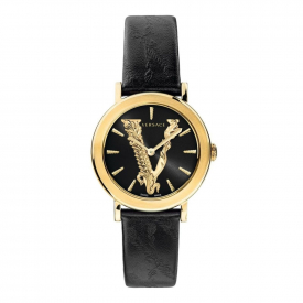 Versace VEHC00119 Women's Virtus Gold Tone Wristwatch