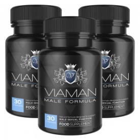 Viaman Capsules – Male Enhancement Supplement – Natural Ingredients With Zinc & Maca Root – Award Winning Brand – 30 Capsules – 3 Pack – 15% Discount