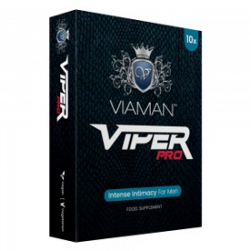 Viper Pro – 10 Capsules – Natural Male Enhancement Vitamins – Enriched with Selenium & Zinc – Discreet – Performance & Energy Aid