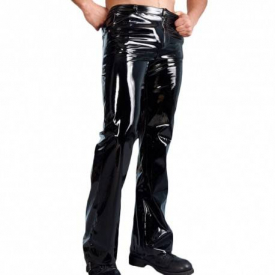 Orion Vinyl Pants – Black L