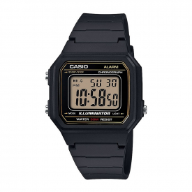 Casio Digital LCD Watch Classic Illuminator with Chrono, Timer, Alarm etc. W-217H-9AV