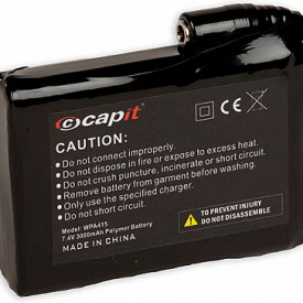 Capit WarmMe Heated Vest, replacement battery