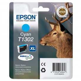 Epson Original T1302 STAG Ink Cartridge High Capacity 10.1ml – Cyan