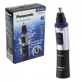 Panasonic ER-GN30 Nose, Ear and Facial Hair Trimmer Wet and Dry with Vortex Cleaning System – Unisex
