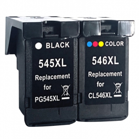 7dayshop Premium Remanufactured Canon PG-545XL CL-546XL Combo Pack – Black