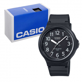 Casio Quartz Watch Black Dial Analogue Display MW240-1BVEF