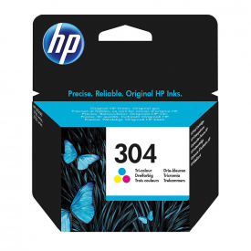 HP 304 Original Tri-Colour Ink Cartridge (N9K05AE)