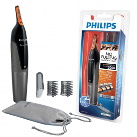 Philips Series 3000 Nose, Ear & Eyebrow Trimmer Kit with Battery and Pouch etc. – NT3160/10