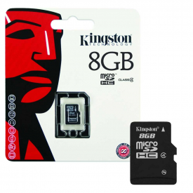 Kingston Micro SD SDHC Memory Card Class 4 – 8GB