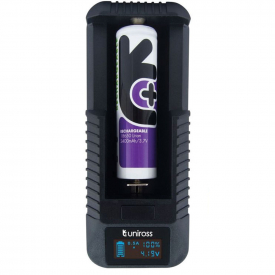 Uniross Smart LCD 18350, 18490, 18650, 19670, 25500 & 26650 Battery Charger