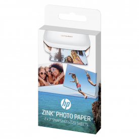 HP ZINK Photo Paper for HP Sprocket Mini Printer Size 2″ x 3″ Sticky Backed – 20 Sheet Pack